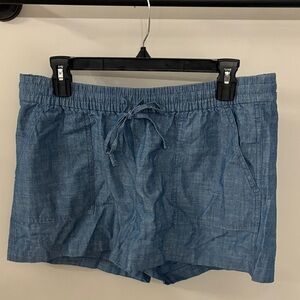 NWOT J. Crew Chambray Shorts